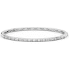 1.50CT.TW BAGUETTE LAB DIAMOND SHARED PRONG BANGLE - Nazarelle