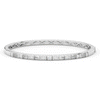 2.75CT.TW ROUND AND EMERALD CUT LAB DIAMOND SHARED PRONG BANGLE - Nazarelle
