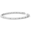 2.75CT.TW ROUND AND EMERALD CUT LAB DIAMOND SHARED PRONG BANGLE - Nazarelle