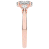 2.40CT.TW OVAL LAB DIAMOND 3 STONE ENGAGEMENT RING - Nazarelle