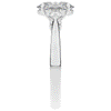 2.40CT.TW OVAL LAB DIAMOND 3 STONE ENGAGEMENT RING - Nazarelle