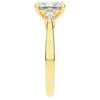 2.40CT.TW PRINCESS LAB DIAMOND 3 STONE ENGAGEMENT RING - Nazarelle