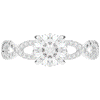 1.30CT.TW ROUND LAB DIAMOND ENGAGEMENT RING - Nazarelle