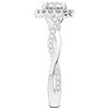 1.30CT.TW ROUND LAB DIAMOND ENGAGEMENT RING - Nazarelle