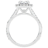 1.30CT.TW ROUND LAB DIAMOND ENGAGEMENT RING - Nazarelle