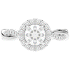 1.30CT.TW ROUND LAB DIAMOND ENGAGEMENT RING - Nazarelle