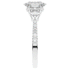 1.35CT.TW OVAL LAB DIAMOND ENGAGEMENT RING - Nazarelle