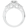 1.35CT.TW OVAL LAB DIAMOND ENGAGEMENT RING - Nazarelle
