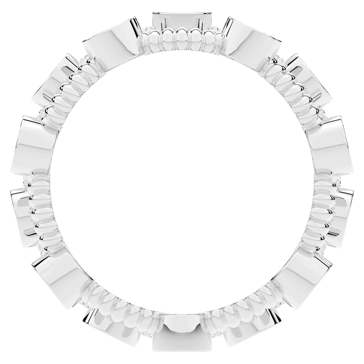 1.90CT.TW ROUND LAB DIAMOND BEZEL SET ETERNITY WEDDING BAND - Nazarelle