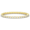 9.00CT.TW ROUND LAB DIAMOND ETERNITY BANGLE - Nazarelle