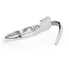 3.75CT.TW ROUND AND PEAR LAB DIAMOND SNAKE BANGLE - Nazarelle
