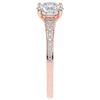 1.65CT.TW ROUND LAB DIAMOND SOLITAIRE ENGAGEMENT RING - Nazarelle