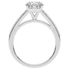 1.65CT.TW ROUND LAB DIAMOND SOLITAIRE ENGAGEMENT RING - Nazarelle