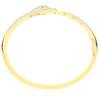 2.00CT.TW ROUND AND PEAR LAB DIAMOND SNAKE BANGLE - Nazarelle