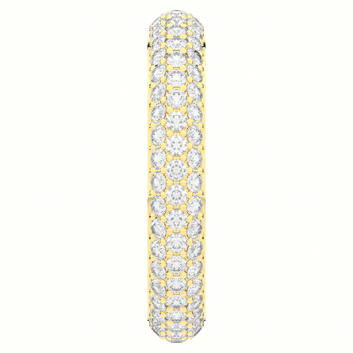 1.20CT.TW ROUND LAB DIAMOND 3 ROW ETERNITY WEDDING BAND - Nazarelle