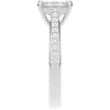 1.25CT.TW EMERALD CUT LAB DIAMOND SOLITAIRE ENGAGEMENT RING - Nazarelle