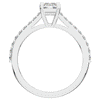 1.25CT.TW RADIANT LAB DIAMOND SOLITAIRE ENGAGEMENT RING - Nazarelle