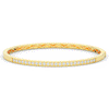 0.90CT.TW ROUND LAB DIAMOND BANGLE - Nazarelle