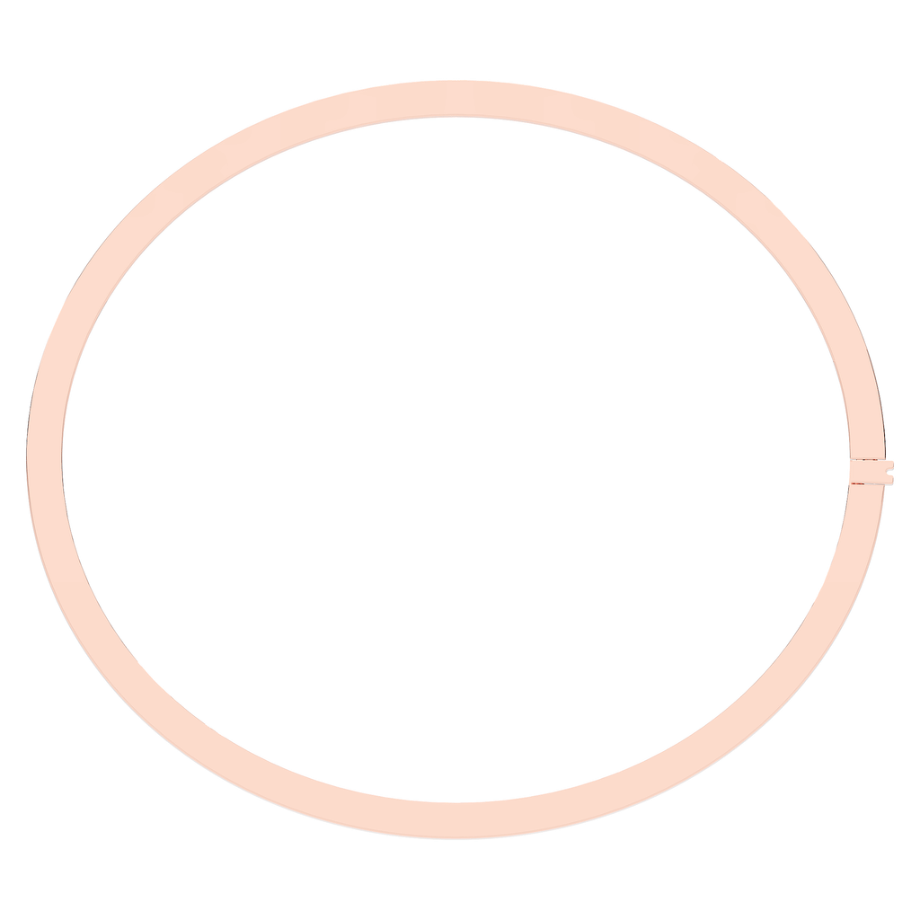 0.90CT.TW ROUND LAB DIAMOND BANGLE - Nazarelle