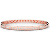 1.25CT.TW ROUND LAB DIAMOND BANGLE - Nazarelle