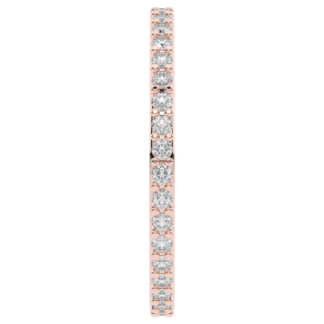 0.35CT.TW ROUND LAB DIAMOND ETERNITY WEDDING BAND - Nazarelle