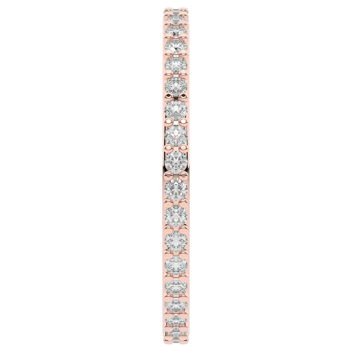 0.35CT.TW ROUND LAB DIAMOND ETERNITY WEDDING BAND - Nazarelle