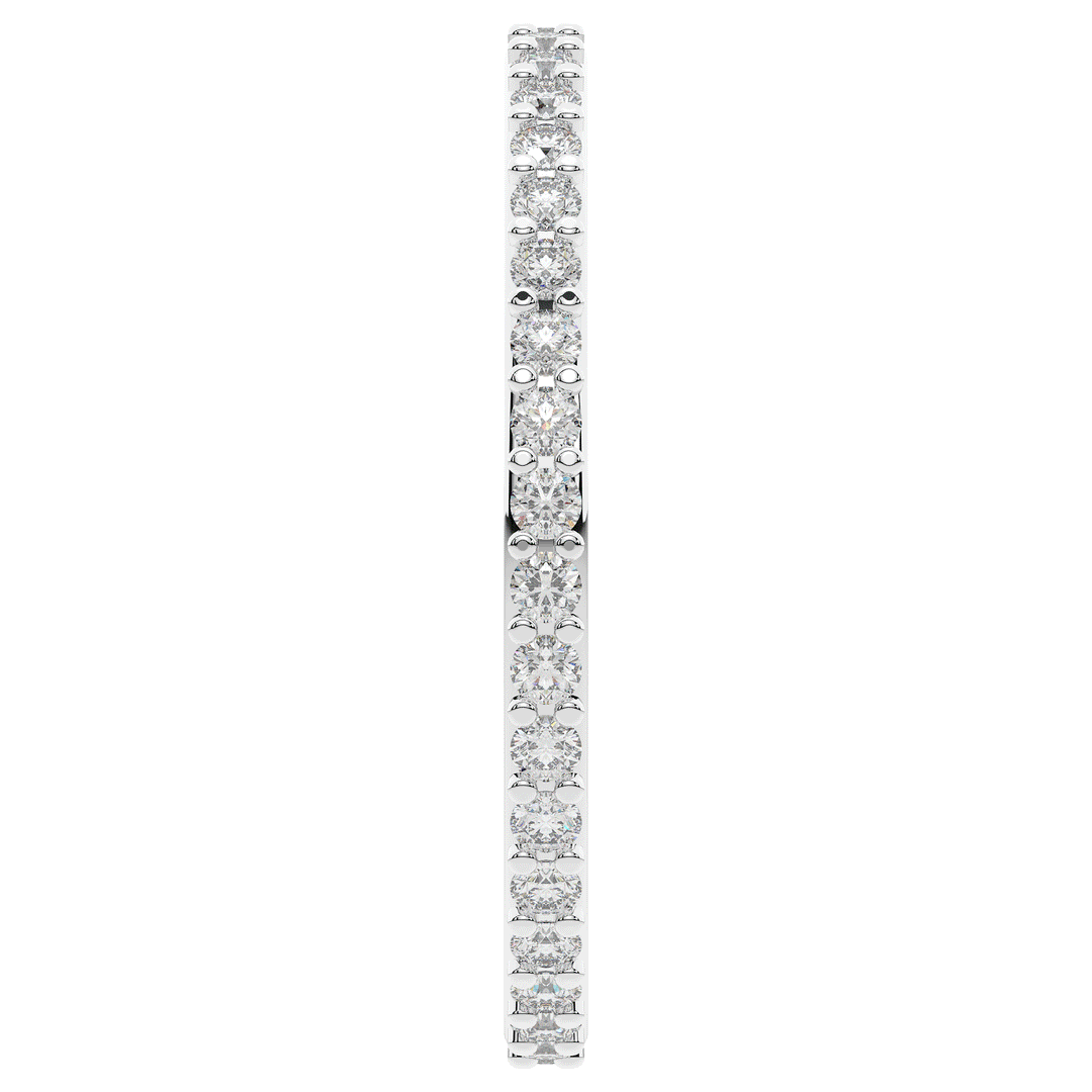 0.35CT.TW ROUND LAB DIAMOND ETERNITY WEDDING BAND - Nazarelle