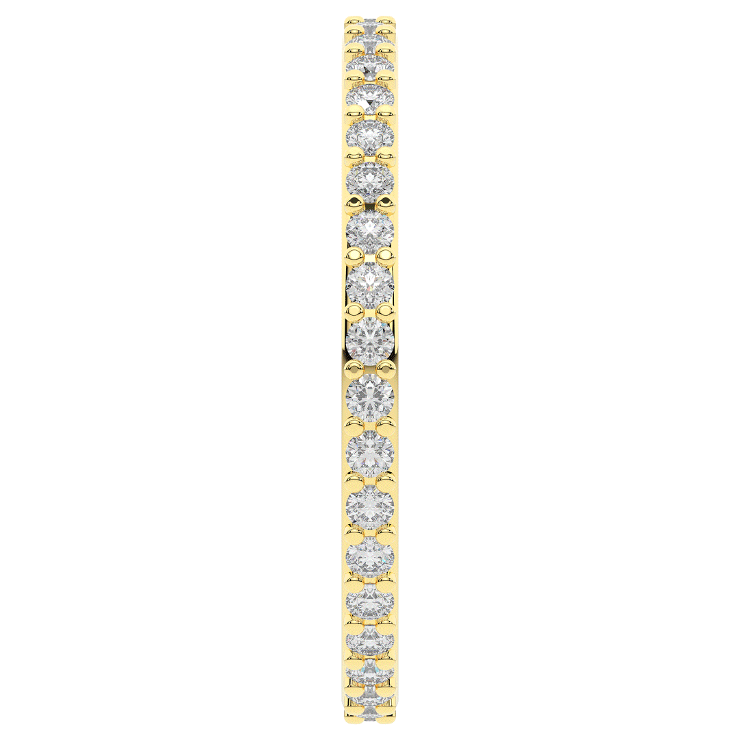 0.35CT.TW ROUND LAB DIAMOND ETERNITY WEDDING BAND - Nazarelle