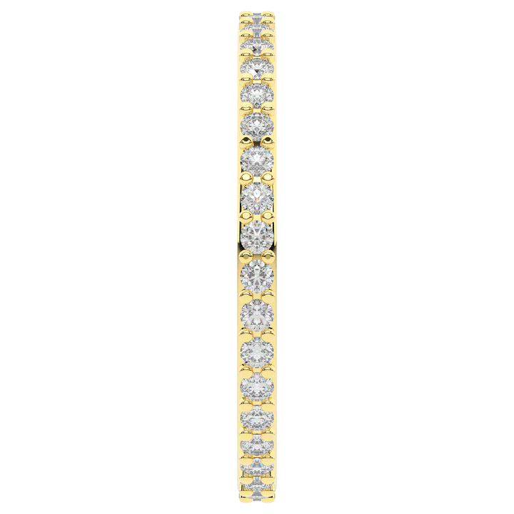 0.35CT.TW ROUND LAB DIAMOND ETERNITY WEDDING BAND - Nazarelle