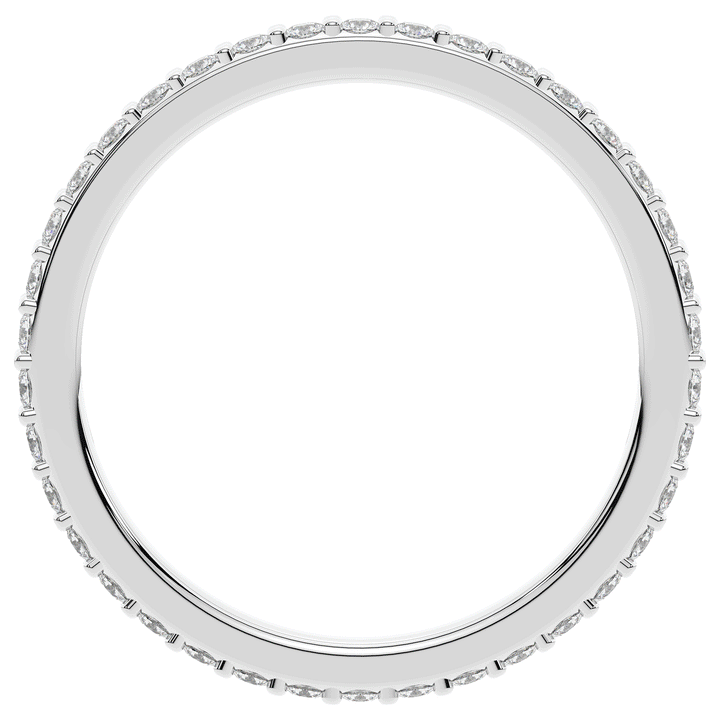 0.35CT.TW ROUND LAB DIAMOND ETERNITY WEDDING BAND - Nazarelle