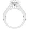 3.55CT.TW PRINCESS LAB DIAMOND ENGAGEMENT RING - Nazarelle