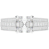 3.55CT.TW ASSCHER LAB DIAMOND ENGAGEMENT RING - Nazarelle