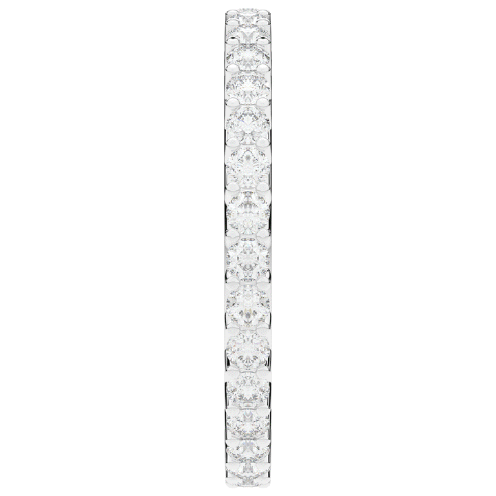 0.90CT.TW ROUND LAB DIAMOND SHARED PRONG  ETERNITY WEDDING BAND - Nazarelle