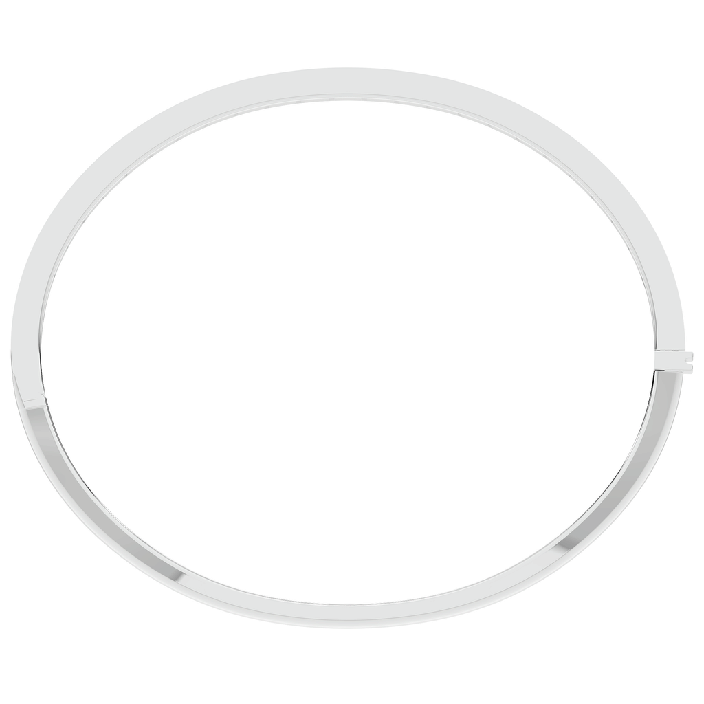 2.00CT.TW ROUND LAB TWO ROW DIAMOND BANGLE - Nazarelle