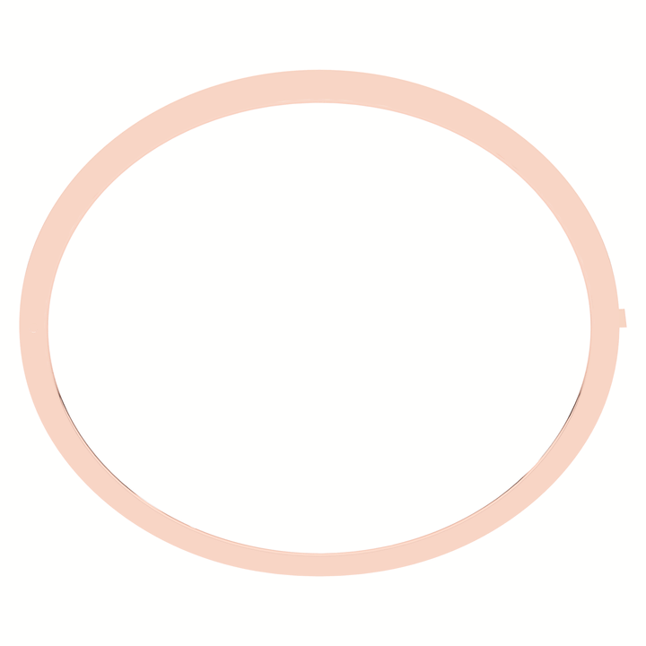 4.10CT.TW ROUND LAB DIAMOND BEZEL SET BANGLE - Nazarelle