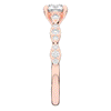 1.20CT.TW ROUND LAB DIAMOND SOLITAIRE ENGAGEMENT RING - Nazarelle
