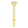 1.20CT.TW ROUND LAB DIAMOND SOLITAIRE ENGAGEMENT RING - Nazarelle