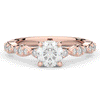1.20CT.TW ROUND LAB DIAMOND SOLITAIRE ENGAGEMENT RING - Nazarelle