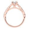 1.20CT.TW ROUND LAB DIAMOND SOLITAIRE ENGAGEMENT RING - Nazarelle