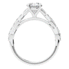 1.20CT.TW ROUND LAB DIAMOND SOLITAIRE ENGAGEMENT RING - Nazarelle
