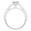 1.15CT.TW ROUND LAB DIAMOND SOLITAIRE ENGAGEMENT RING - Nazarelle