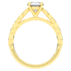 1.15CT.TW ROUND LAB DIAMOND SOLITAIRE ENGAGEMENT RING - Nazarelle
