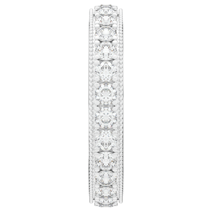 1.10CT.TW ROUND LAB DIAMOND ETERNITY WEDDING BAND - Nazarelle