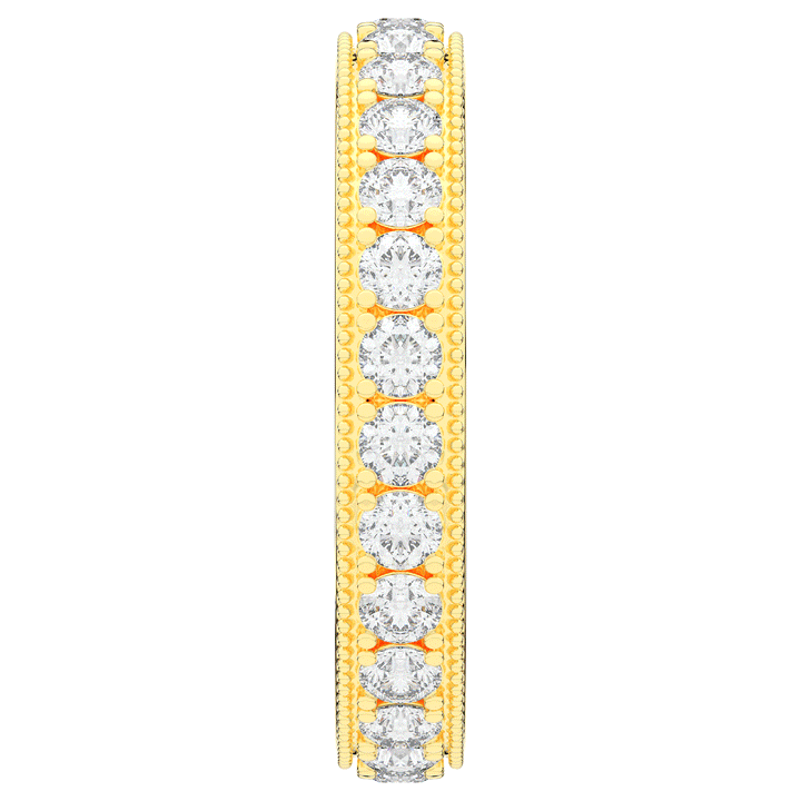 1.10CT.TW ROUND LAB DIAMOND ETERNITY WEDDING BAND - Nazarelle