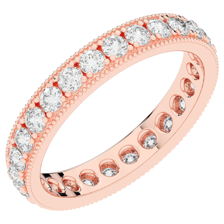 1.10CT.TW ROUND LAB DIAMOND ETERNITY WEDDING BAND - Nazarelle
