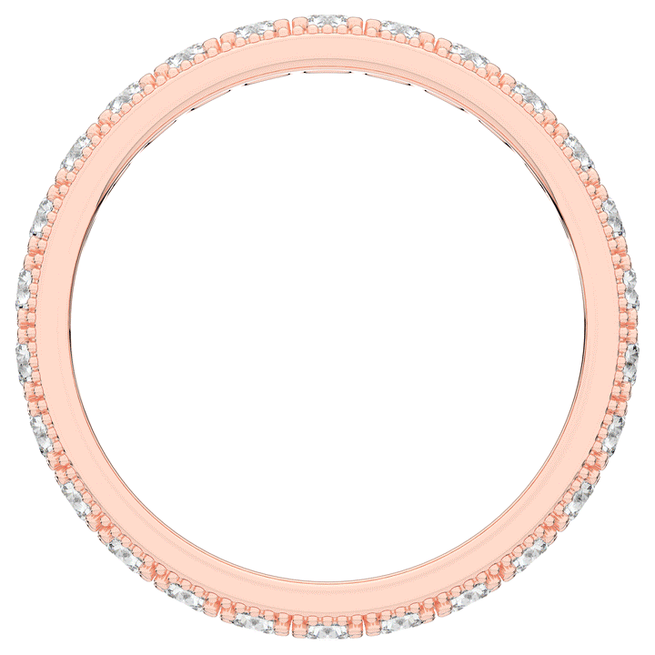 1.10CT.TW ROUND LAB DIAMOND ETERNITY WEDDING BAND - Nazarelle