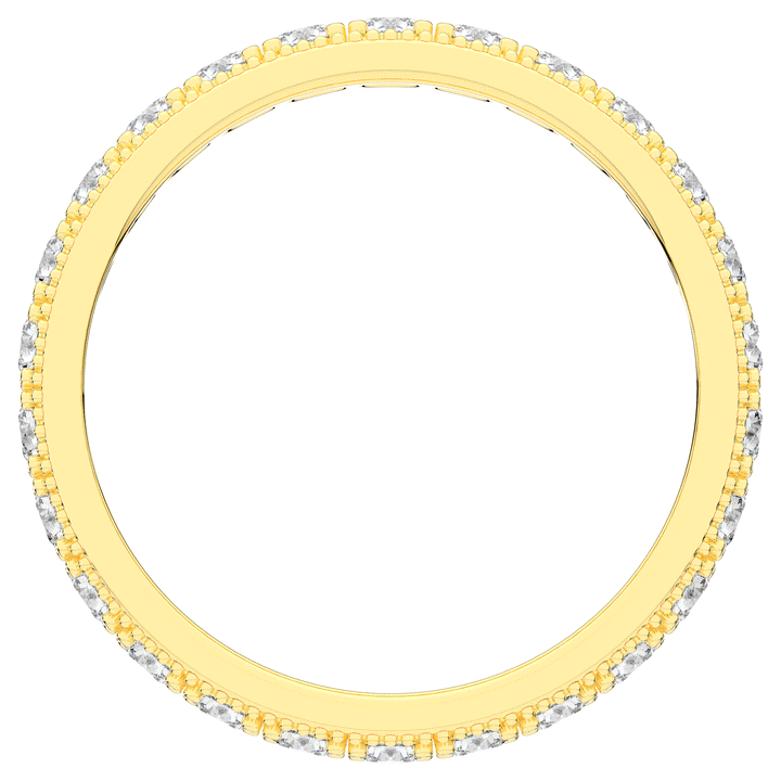 1.10CT.TW ROUND LAB DIAMOND ETERNITY WEDDING BAND - Nazarelle