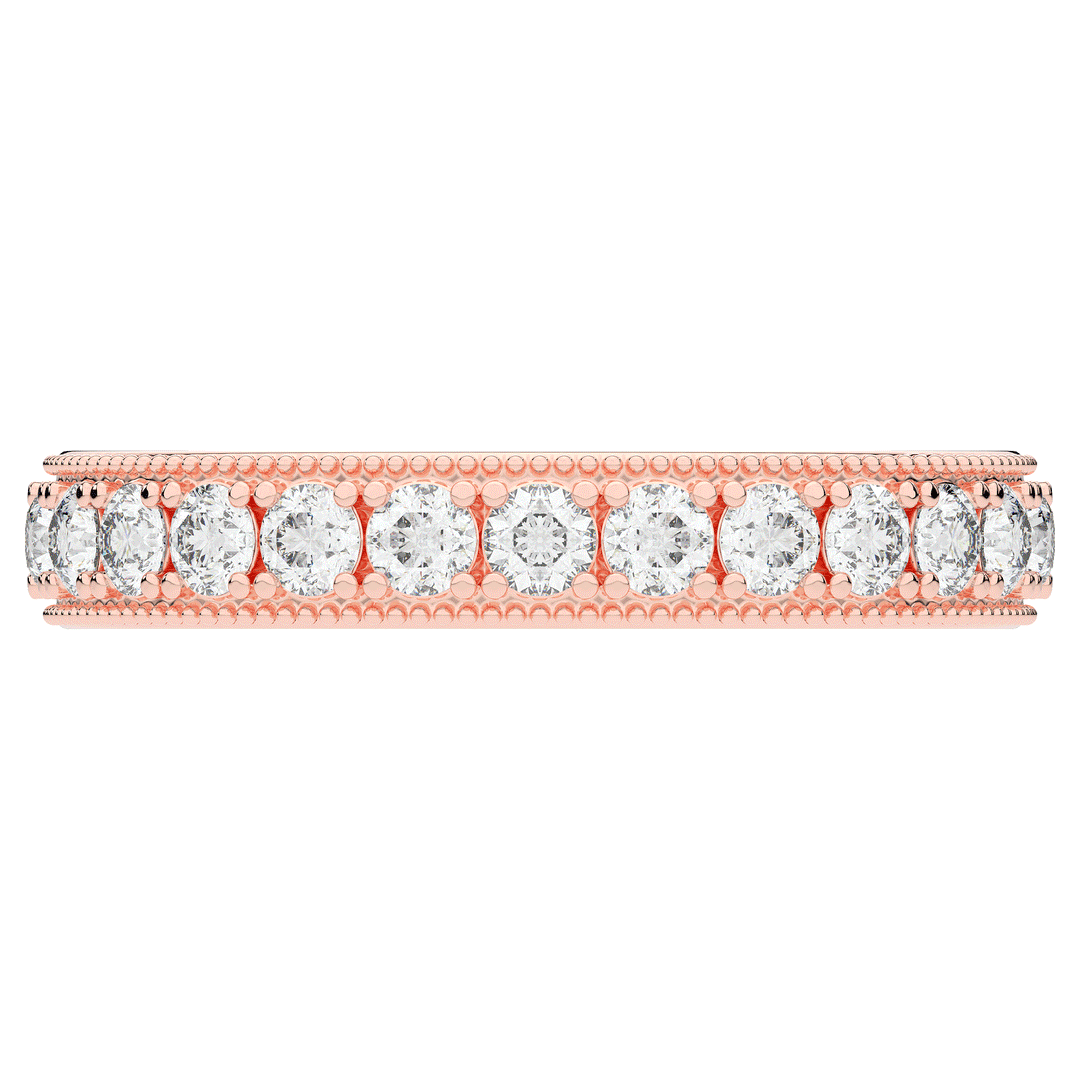 1.10CT.TW ROUND LAB DIAMOND ETERNITY WEDDING BAND - Nazarelle