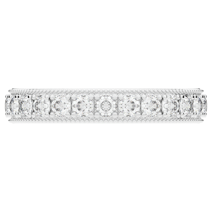 1.10CT.TW ROUND LAB DIAMOND ETERNITY WEDDING BAND - Nazarelle