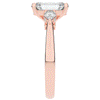 2.40CT.TW EMERALD CUT LAB DIAMOND 3 STONE ENGAGEMENT RING - Nazarelle